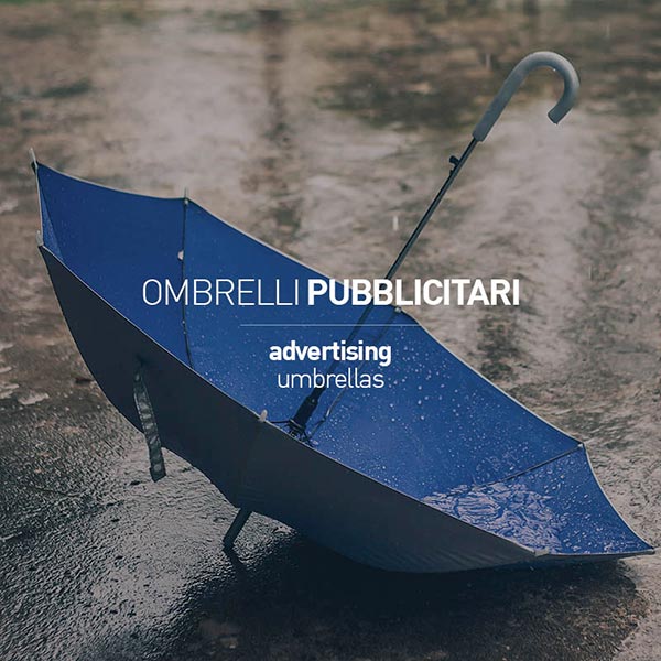 Ombrelli pubblicitari